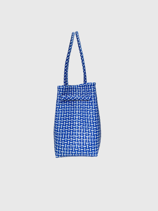 ブルー ジャリ トートバッグ