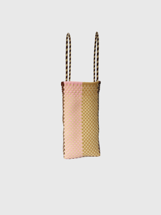 レタ トートバッグ シナモン クリーム サーモン