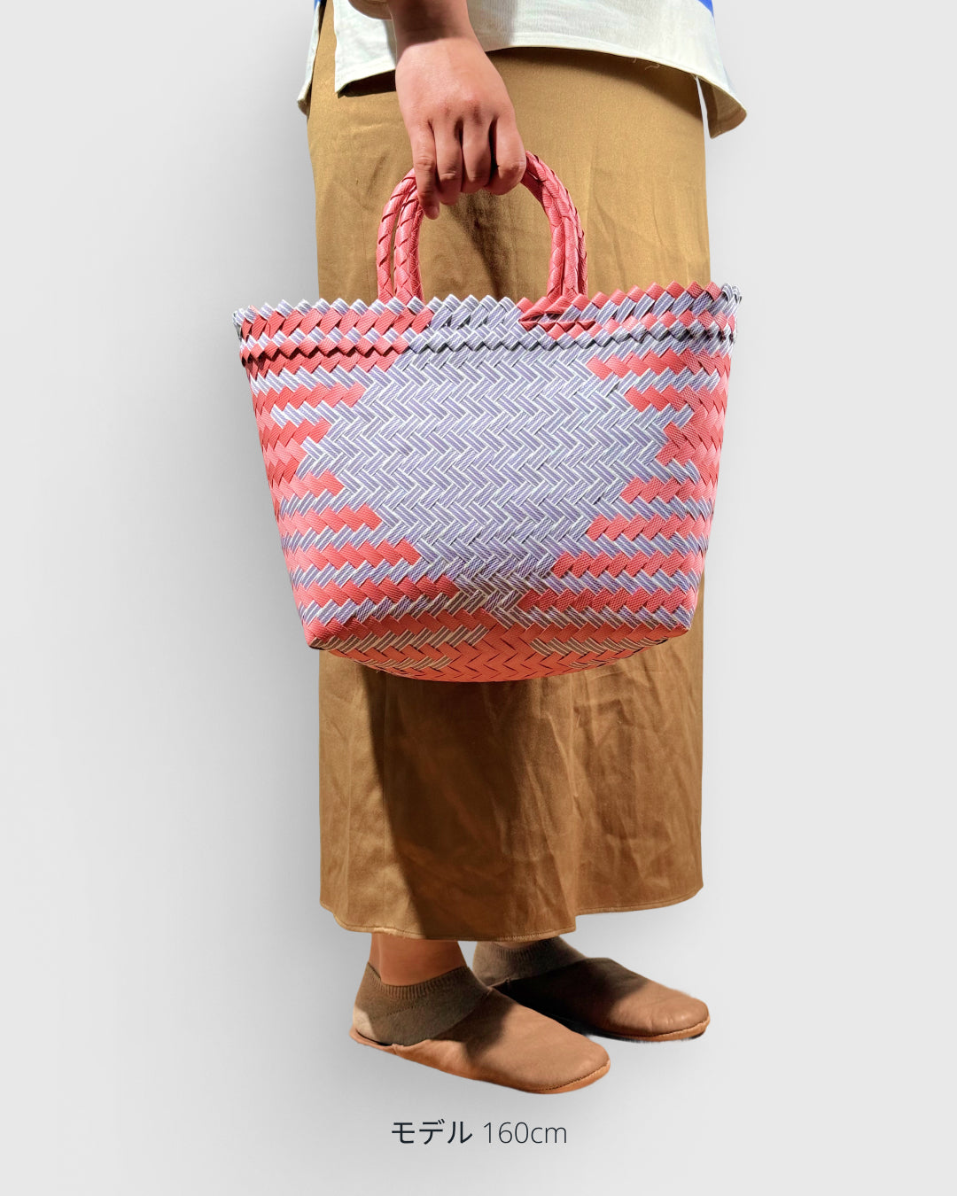 レッド パープル ルリック ハンドバッグ M