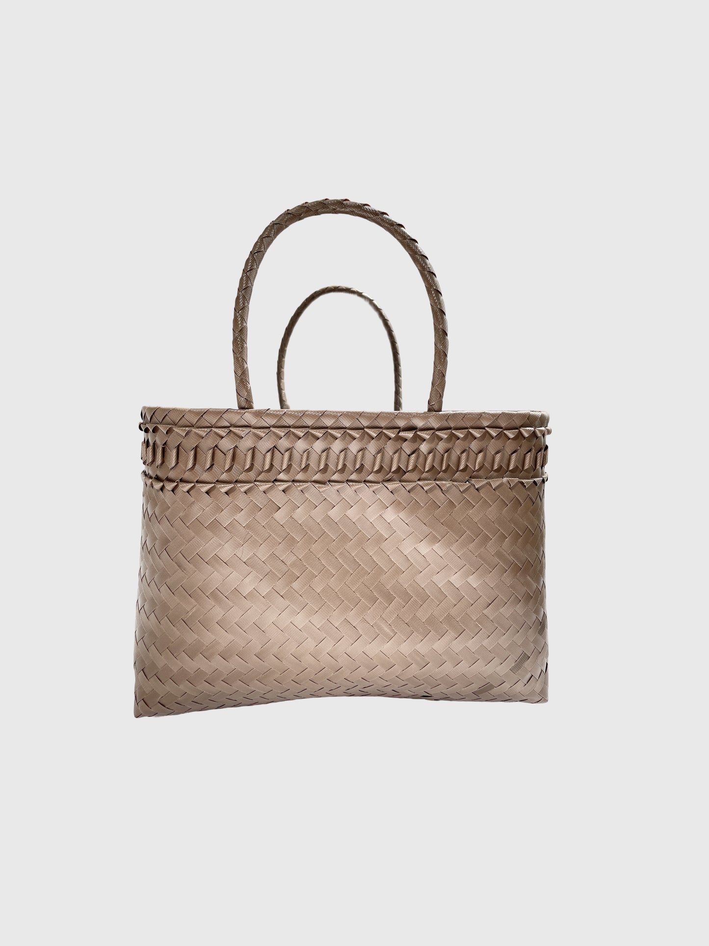 ブラウン ランドスケープ ルリック ハンドバッグ