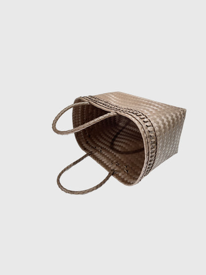 ブラウン ランドスケープ ルリック ハンドバッグ