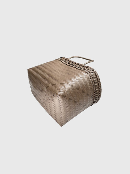 ブラウン ランドスケープ ルリック ハンドバッグ