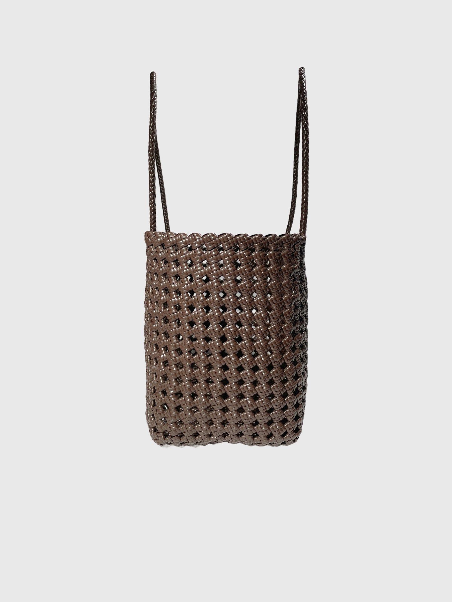 ブラウン ペティ ハンドバッグ