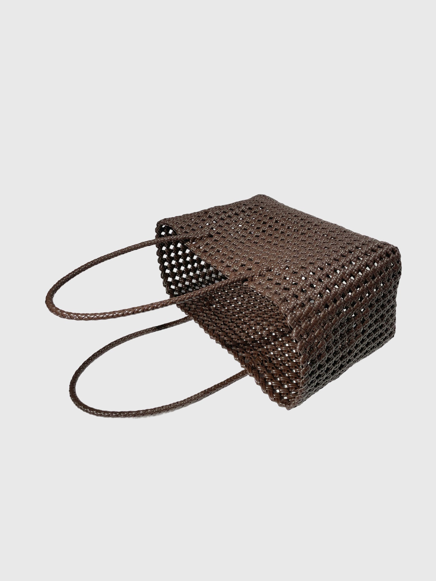 ブラウン ペティ ハンドバッグ