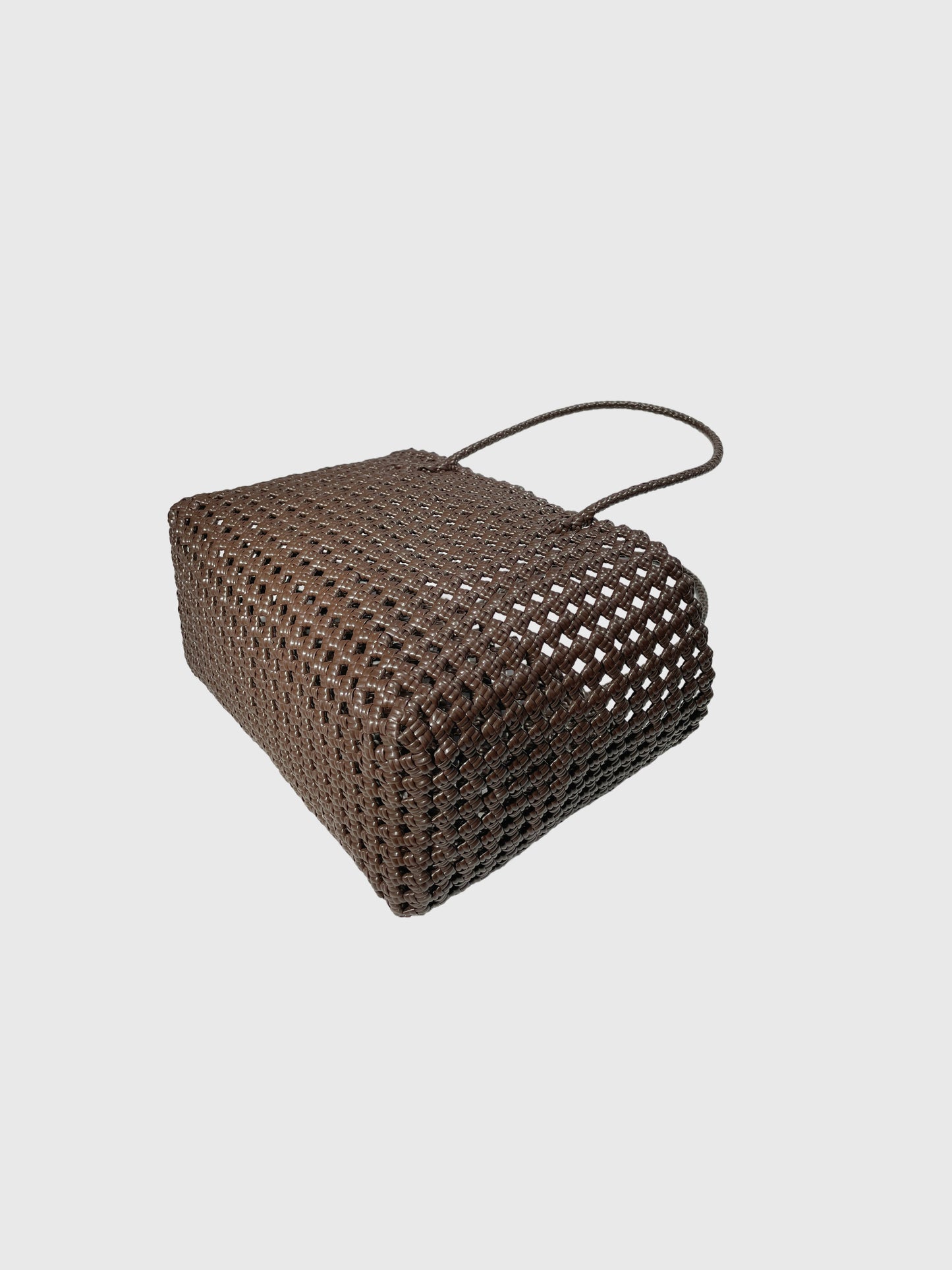 ブラウン ペティ ハンドバッグ